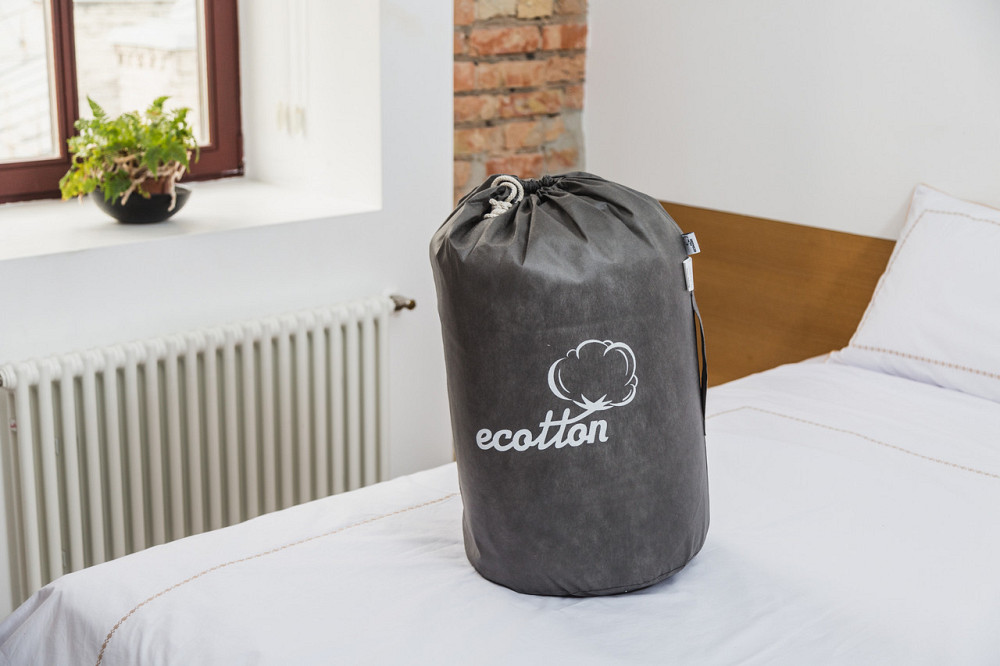 Ecotton Ковдра Ecotton Ecofill Premium 200х210 см Євро антиалергенна з біопухом біла в чохлі дл Киев - изображение 10