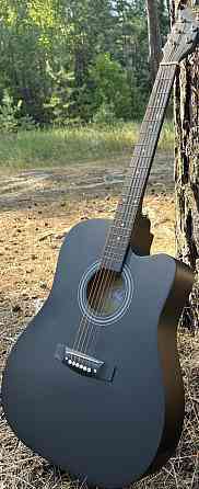 Акустична гітара чорна нова матова. Харків