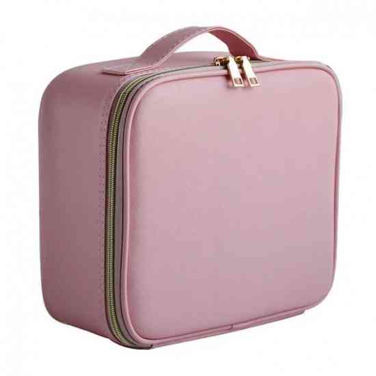 Органайзер косметичка з двома дзеркалами та LED підсвічуванням Вінниця