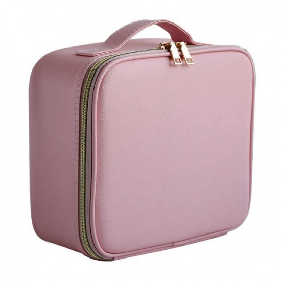 Органайзер косметичка з двома дзеркалами та LED підсвічуванням Вінниця - фото 2