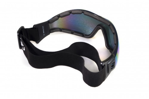 Окуляри захисні з ущільнювачем Global Vision Z-33 (G-Tech™ blue) Anti-Fog, дзеркальні сині Запоріжжя - фото 2