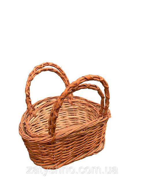 Сумка кошик з лози Київ - фото 1