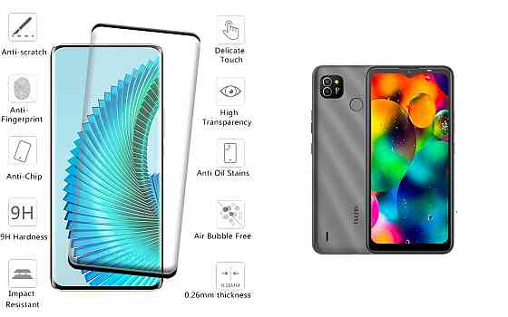 Захисне скло HyperGlass Pro для Tecno POP 4 BC1s – максимальна чутливість та захист Київ