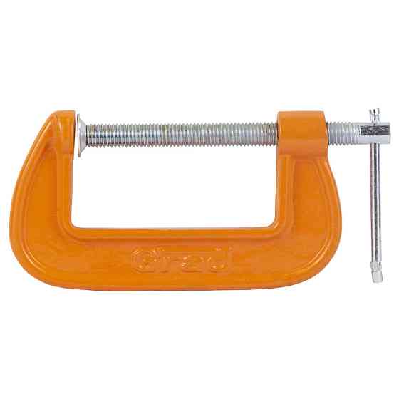 Струбцина столярная тип G 100мм GRAD (4241535) Ровно