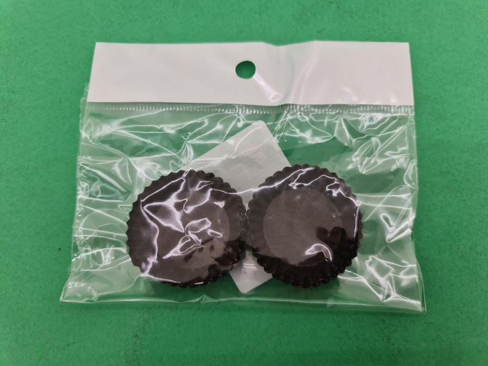 Тартолетка для кексів "Кругла коричнева"D30 H9,5 (100шт)/3а/ (1 уп.) Харків - фото 3