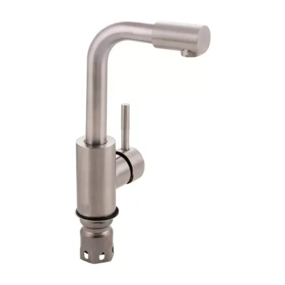 Смеситель для умывальника WEZER EKO1B-01 сатин Киев