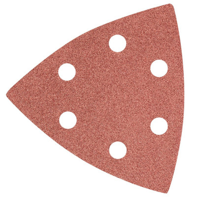 Наждачний папір Graphite на липучці, тип DELTA 93x93 мм, 5 шт. K60 (55H764) Вінниця - фото 1