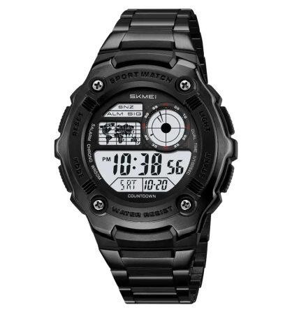 Годинник чоловічий наручний Skmei 2473 Чорний Київ