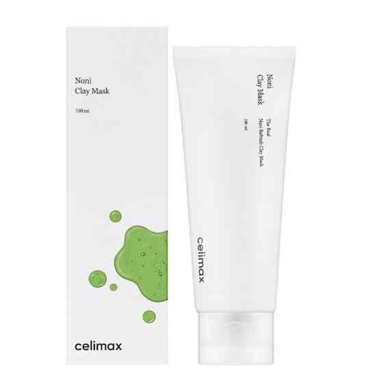 Очищающая маска глиняная с экстрактом плодов ноны The Real Noni Refresh Clay Mask Celimax 100 мл Киев
