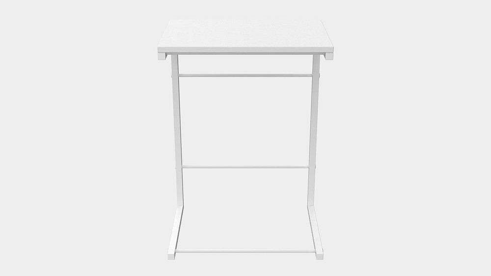 Столик приставний Террі Ferrum-decor 650x440x330 Білий метал ДСП Біле 16 мм (FRD-104655) Дніпро - фото 4