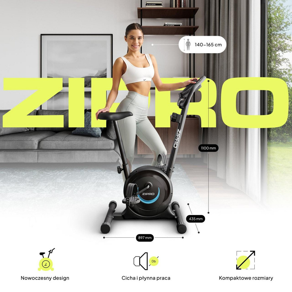 Велотренажер магнитный Zipro One S Киев - изображение 2
