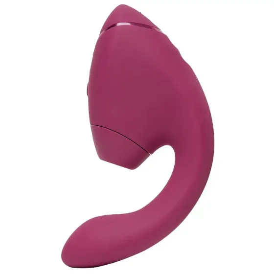 Подвійний вакуумний кліторальний стимулятор з вібрацією Womanizer Next Duo - Dusky Pink Львів