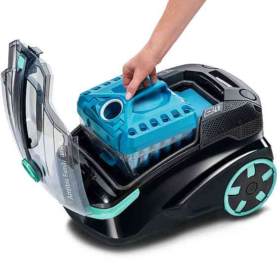 Пилосос Thomas DryBOX Amfibia Family (788599) ( чорний з бірюзовим ) Харьков