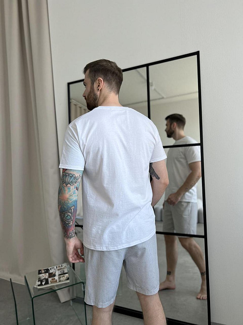 Шорти DUO унісекс, клітинка грейдж Київ - фото 6