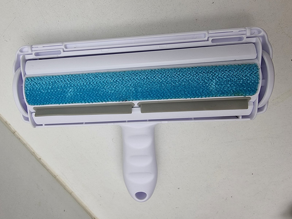 Набір для видалення шерсті тварин: щітка, скребок, кульки 2шт Луцк - изображение 2