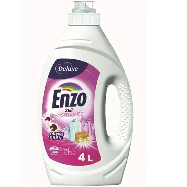 Deluxe Enzo 2w1 Гель для прання Sensi zel do pran (делікатне прання) 4 л Львів - фото 1