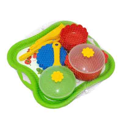 Игровой набор Tigres набор посуды столовый Пицца на подносе 27 элементов желтый (39897) Винница