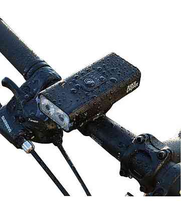 Велофара LED 2xT6 1500Лм USB повербанк IPX6 AC Prof BK04 Київ