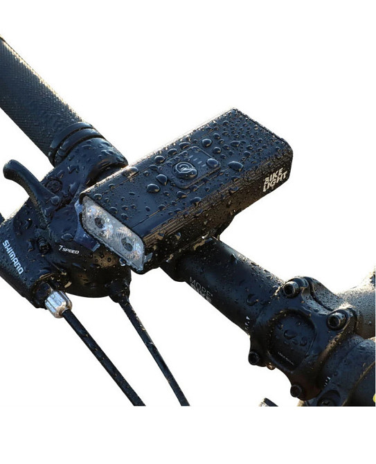 Велофара LED 2xT6 1500Лм USB повербанк IPX6 AC Prof BK04 Київ - фото 4