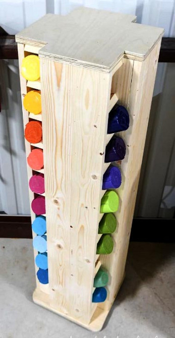 Органайзер для аэрозольных красок 