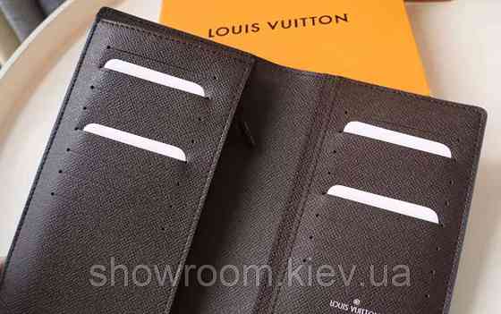 Чоловічий брендовий гаманець (82790) Lux blue Київ