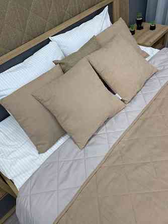 Покрывало стеганое Decorator Sparta Diamond ромб 240х260 см бежевый (85-059) Киев