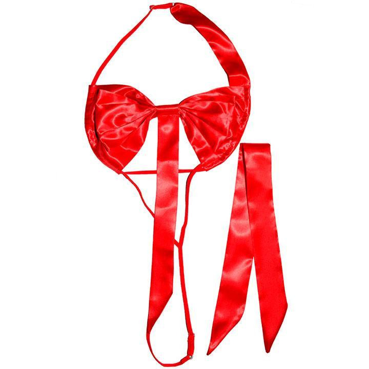 Еротичний ігровий костюм "Подарунок"- S/M/L - Червоний - Рольові костюми Вінниця - фото 7