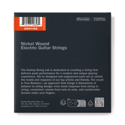 Струны для гитары Jim Dunlop Nickel Wound Electric Guitar Strings (11-52) (DEN1152) Винница - изображение 2