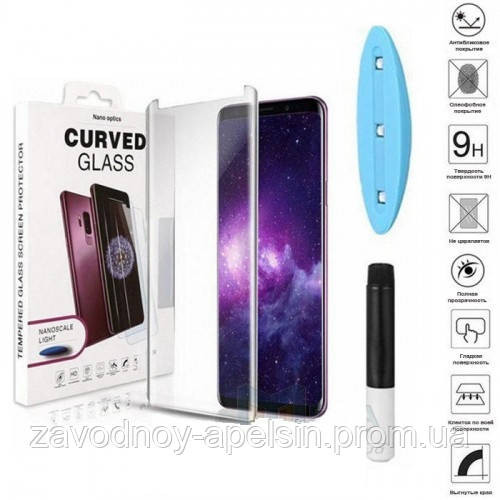 Защитное стекло Samsung G988 S20 Ultra Full 3D Curved UV Glass Одесса - изображение 1