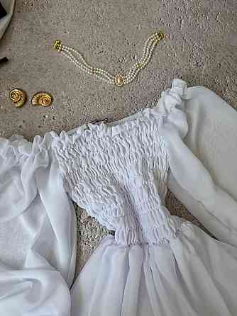 Женское длинное романтичное платье креп шифон 46/48 Одесса