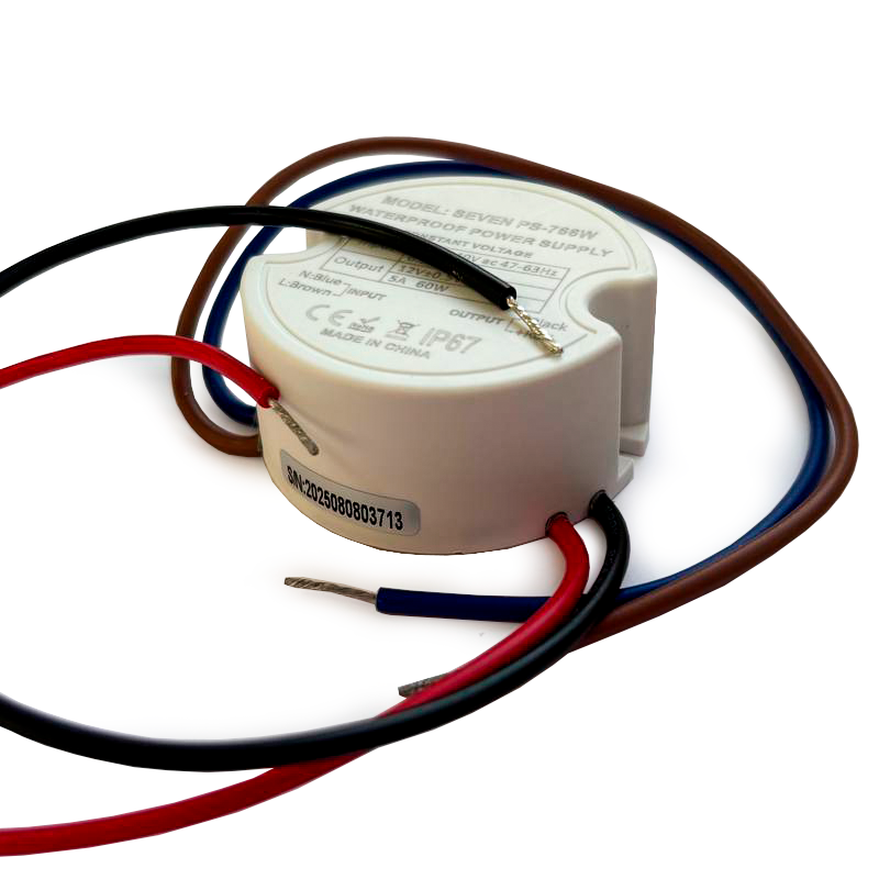 Блок живлення 12 В/5 А SEVEN PS-766W Київ - фото 2