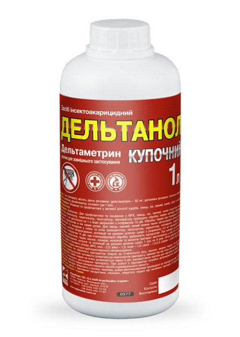 Дельтанол 5% флакон 1 л O.L.KAR. (аналог Бутокса) Винница - изображение 1