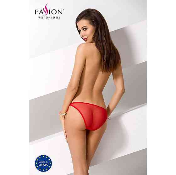 Трусики на зав'язочках з боків Passion Exclusive WARDA THONG S/M, red Sex Aura Київ