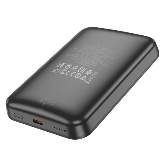 Портативна батарея Power Bank Borofone BJ63A 10000mAh PD20W (бездротова зарядка) Чорний Вінниця