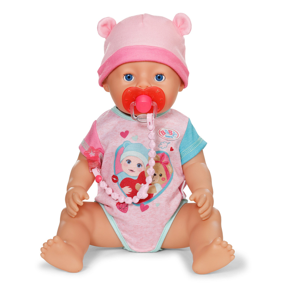 Пустушка для ляльки Baby Born на кліпсі (рожева) Дніпро - фото 3