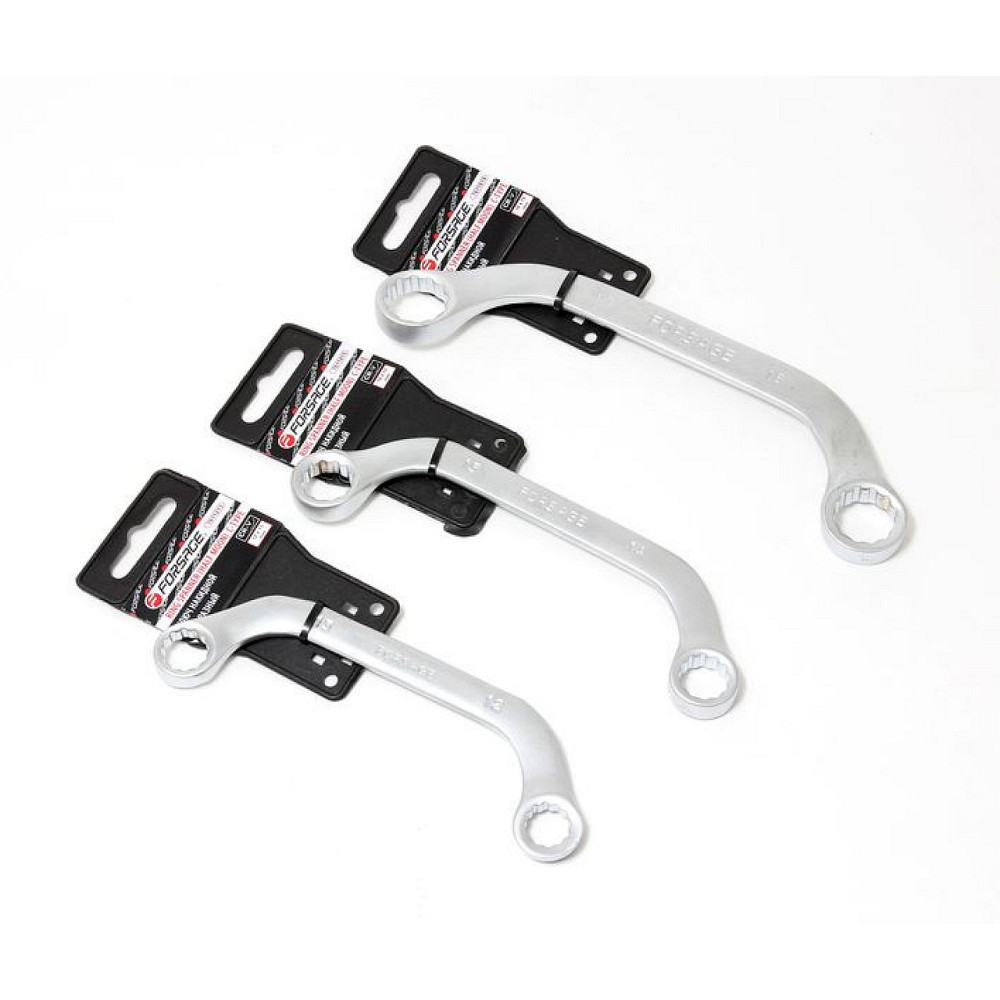 Ключ накидний С-подібний 16х17мм Forsage F-7611617 Одесса - изображение 2