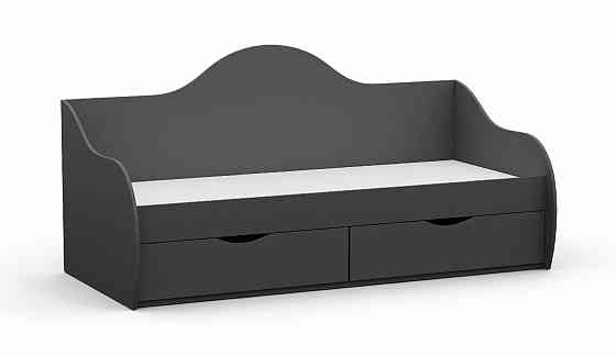 Ліжко односпальне L-2, Антрацит, 1932х900х954 Львів