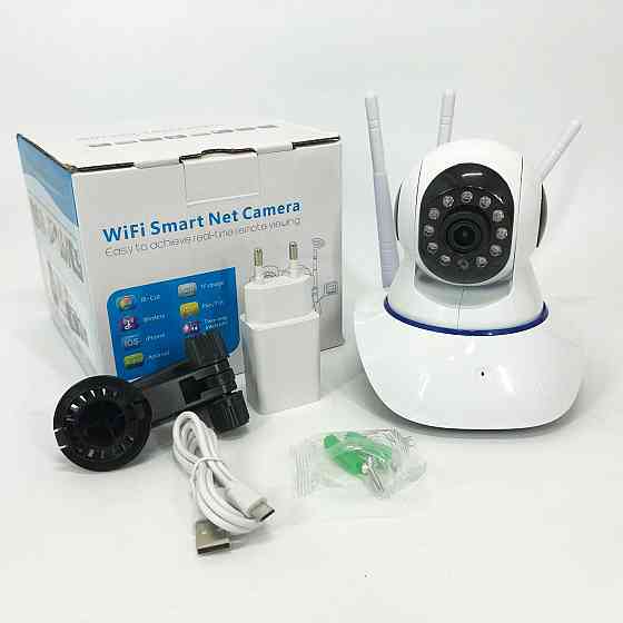 Цифрова ip камера wifi 6030A/100SS, Відеоспостереження поворотні, Камера з функцією виявлення руху FK-22 Львів