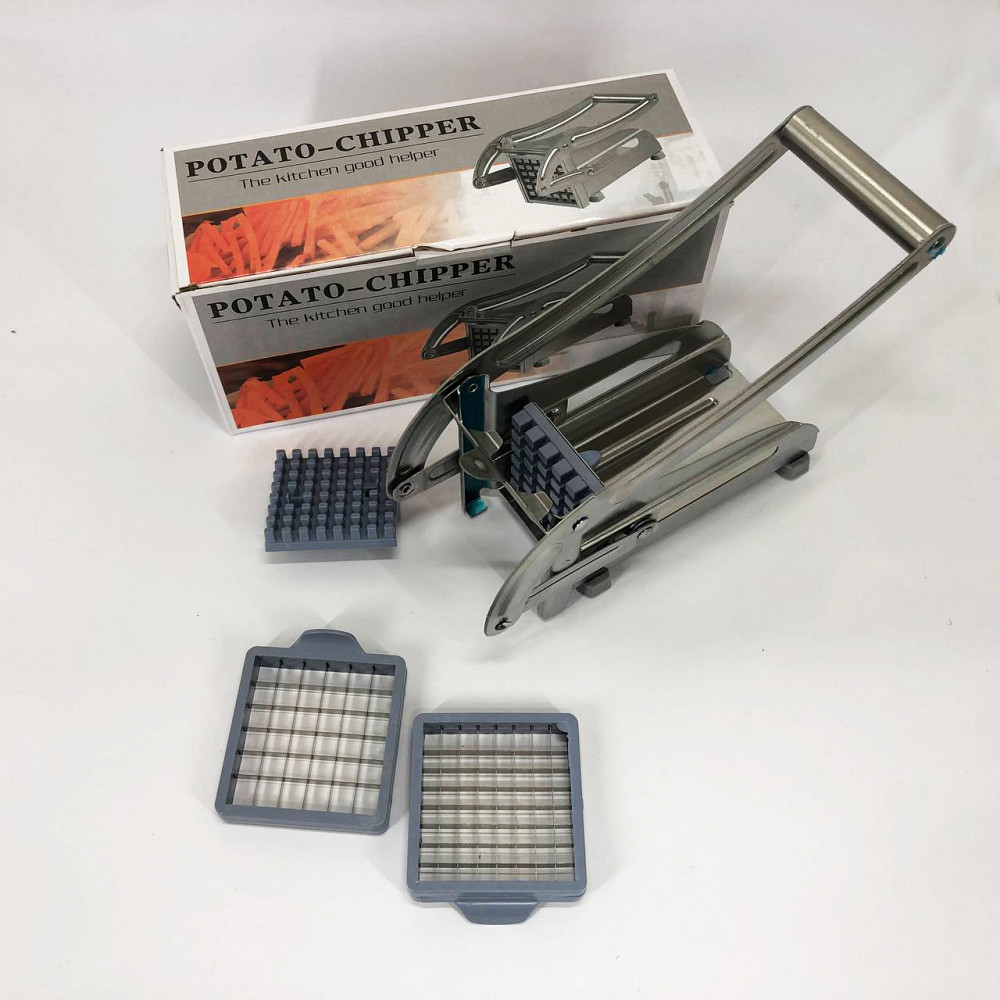 Ручна картоплерізка металева машинка Potato Chipper для нарізки картоплі фрі UN12-15 MF-56 Львів - фото 4