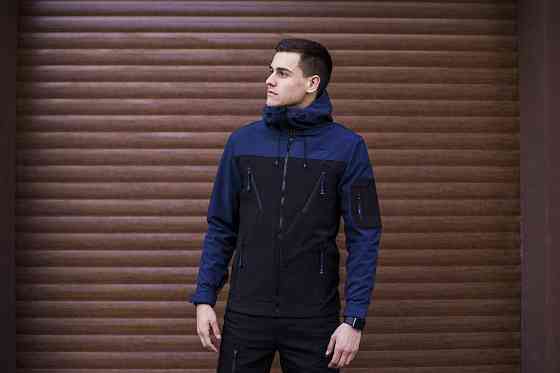 Куртка мужская демисезонная с капюшоном Pobedov Korol' Lev Киев