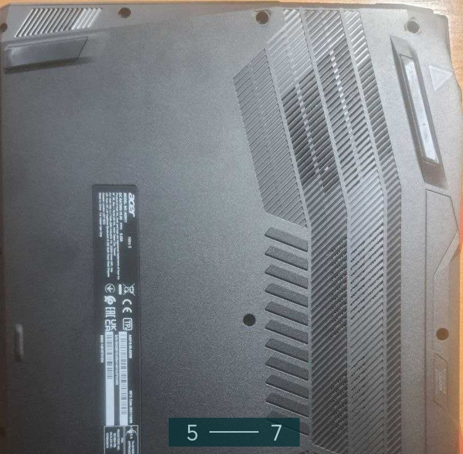 Ігровий Ноутбук ACER Nitro 5/ i5-RTX 3050Ti/SSD 1TB/OЗП 16Gb. Київ - фото 3