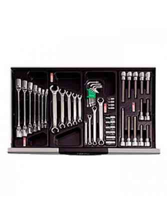 Ящик з набором інструментів для автосервісу TOPTUL (Pro-Line) 3 секції 104 од. GCAZ0013 Одеса