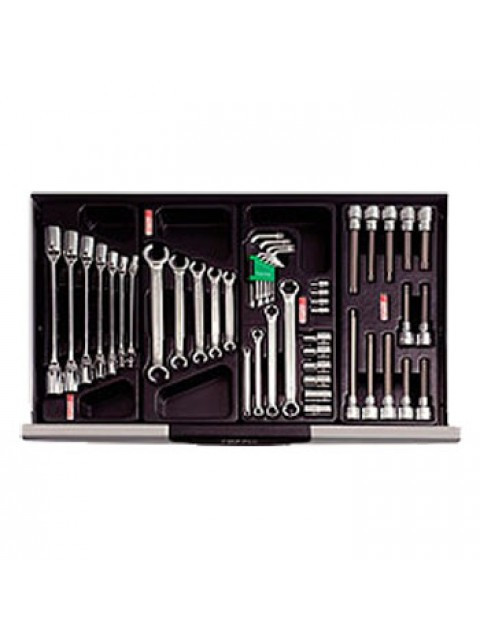 Ящик з набором інструментів для автосервісу TOPTUL (Pro-Line) 3 секції 104 од. GCAZ0013 Одеса - фото 3