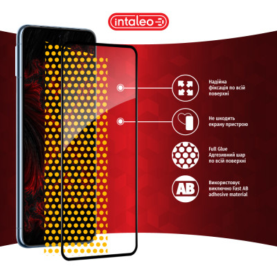 Стекло защитное Intaleo Full Glue Google Pixel 8 Pro Black (1283126582745) Винница - изображение 7