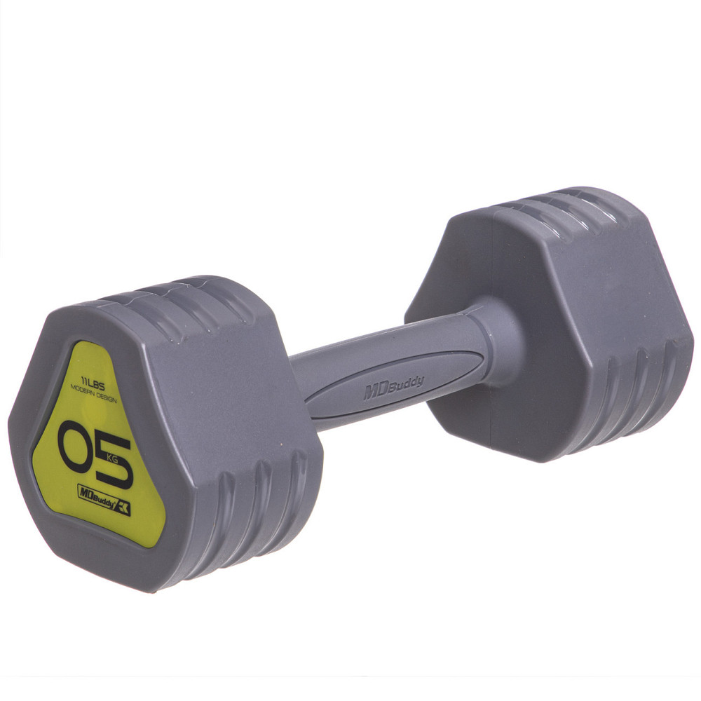 Гантель 5 кг покрытие TPU Zelart-2678-5 Киев - изображение 2
