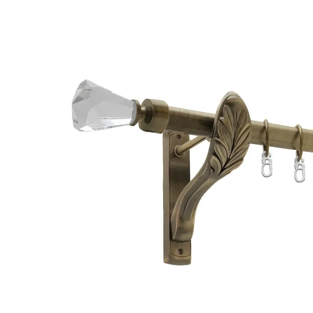 Карниз Orvit Лучетта металевий однорядний ретро Антик 25 мм 200 см (4224690) Львов - изображение 1