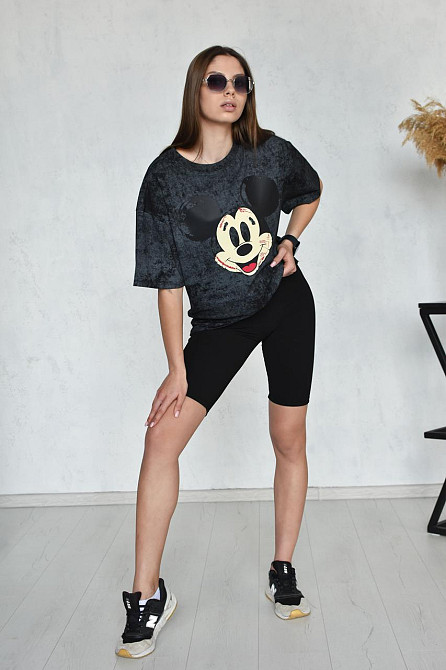 Женский спортивный комплект с шортами рубчик Winsome Киев - изображение 10