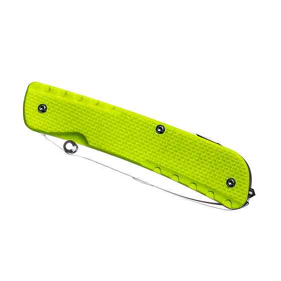 Багатофункціональний ніж Ruike Trekker LD43, (8.5 см) 12C27 / G10 зелений, 15 інстр. Київ