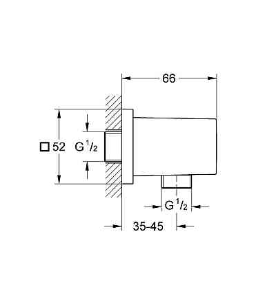 Шлангове підключення Grohe Euphoria Cube   ( 27704000 ) 27058 Харків