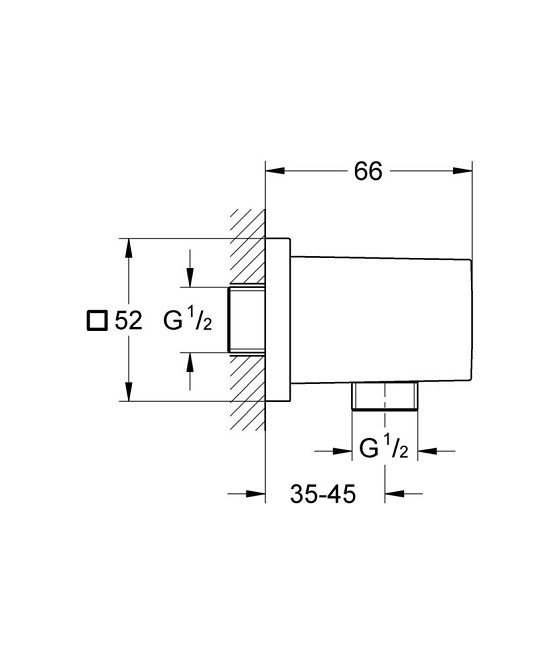 Шлангове підключення Grohe Euphoria Cube   ( 27704000 ) 27058 Харків - фото 2